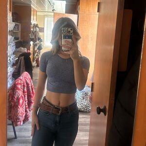 SHEIN Blue workout top size xs